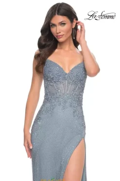 Fitted|Long Dresses^La Femme 32292