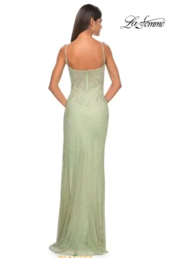 Fitted|Long Dresses^La Femme 32292