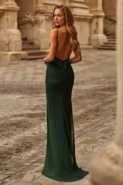 Fitted|Long Dresses^La Femme 33560