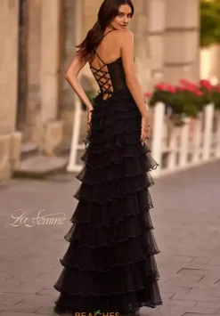 Sweet Sixteen|Ball Gowns^La Femme 32655 Black