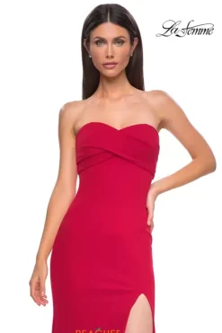 Fitted|Long Dresses^La Femme 32863