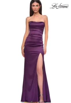 Fitted|Long Dresses^La Femme 32952
