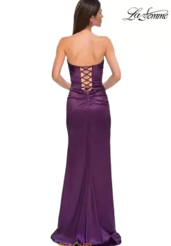 Fitted|Long Dresses^La Femme 32952