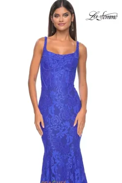 Long Dresses|Plus Sized Dresses^La Femme 32420