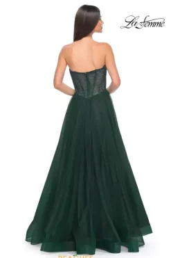 Ball Gowns|A Line^La Femme 32216