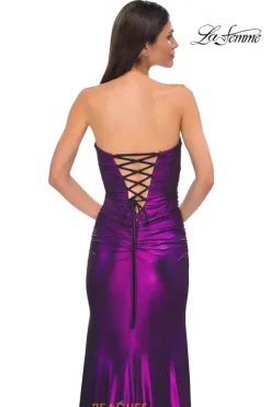 Fitted|Long Dresses^La Femme 32987