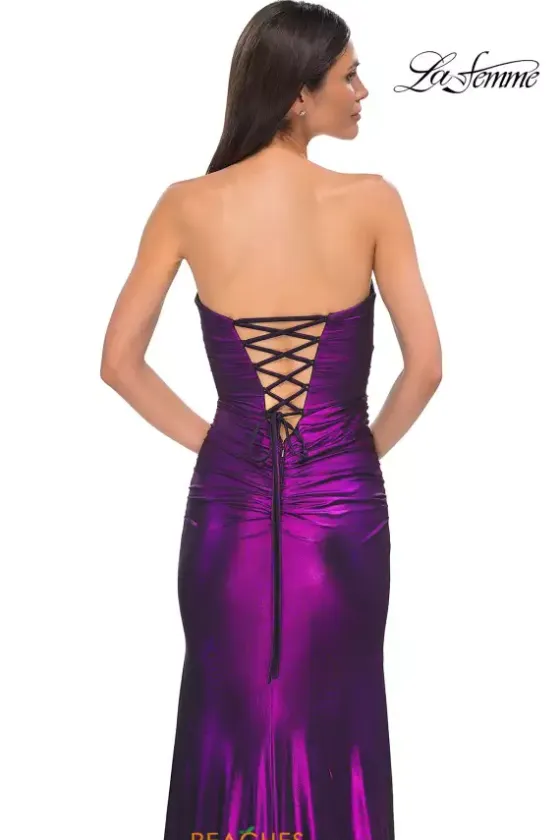 Fitted|Long Dresses^La Femme 32987