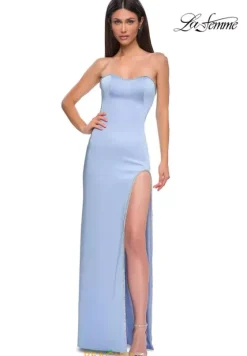 Fitted|Long Dresses^La Femme 32799