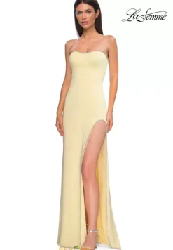 Fitted|Long Dresses^La Femme 32799