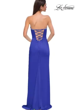 Fitted|Long Dresses^La Femme 32799