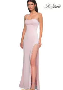 Fitted|Long Dresses^La Femme 32799