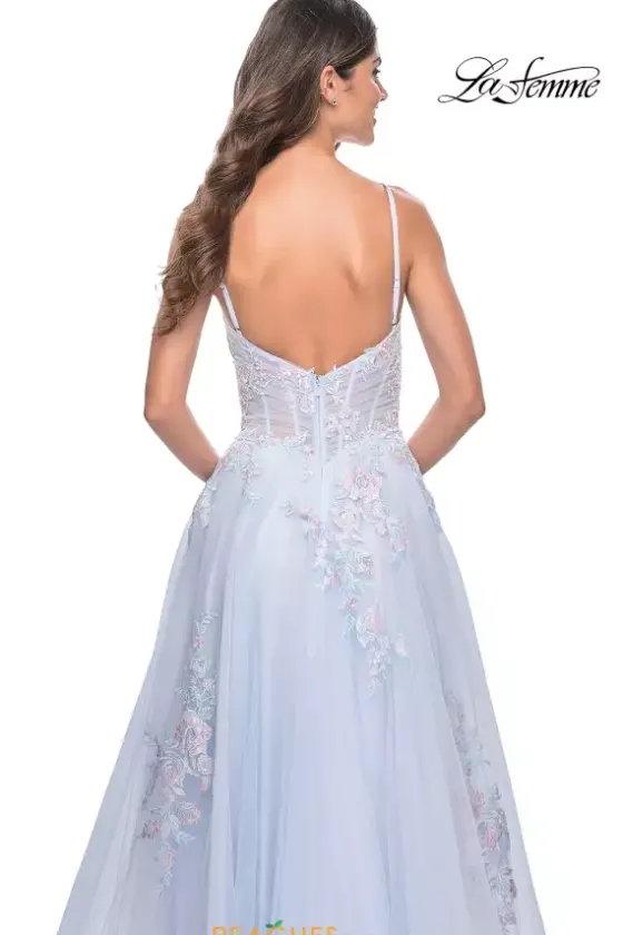 Long Dresses|Plus Sized Dresses^La Femme 31939