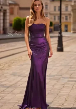Fitted|Long Dresses^La Femme 33424