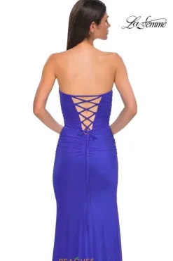 Fitted|Long Dresses^La Femme 32990