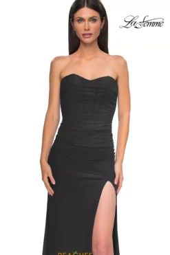 Fitted|Long Dresses^La Femme 32990