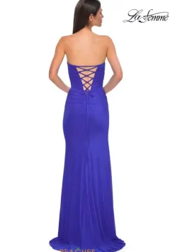 Fitted|Long Dresses^La Femme 32990