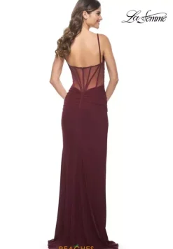 Fitted|Long Dresses^La Femme 32160