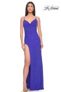 Fitted|Long Dresses^La Femme 32160