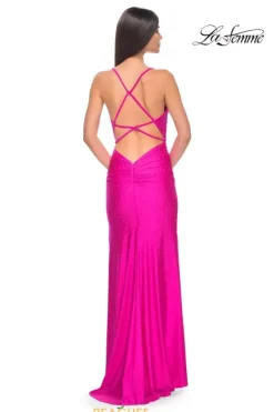 Fitted|Long Dresses^La Femme 32317