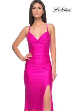 Fitted|Long Dresses^La Femme 32317