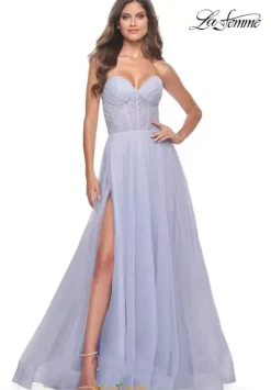 Long Dresses|Plus Sized Dresses^La Femme 31997