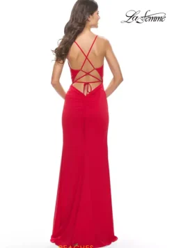 Long Homecoming Dresses|Fitted^La Femme 31169