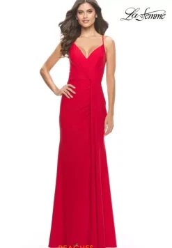 Long Homecoming Dresses|Fitted^La Femme 31169