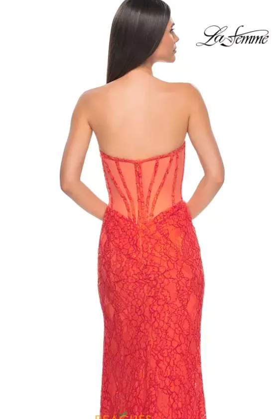 Fitted|Long Dresses^La Femme 32298