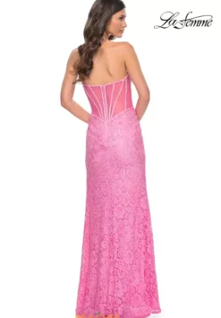 Fitted|Long Dresses^La Femme 32298