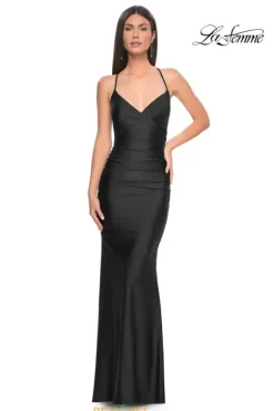 Fitted|Long Dresses^La Femme 31618