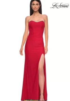 Fitted|Long Dresses^La Femme 32756
