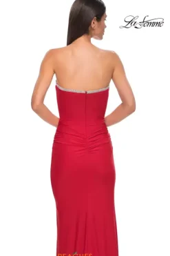 Fitted|Long Dresses^La Femme 32756