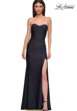 Fitted|Long Dresses^La Femme 32756