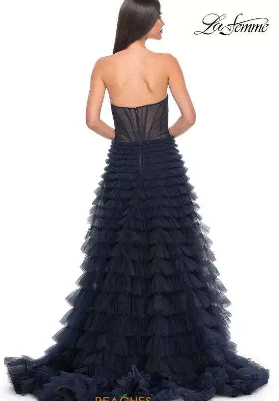 Long Dresses|Plus Sized Dresses^La Femme 32283