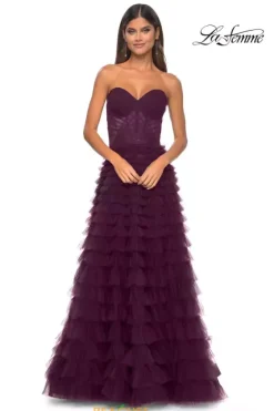 Long Dresses|Plus Sized Dresses^La Femme 32283