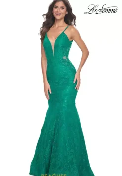 Mermaid|Fitted^La Femme 32315