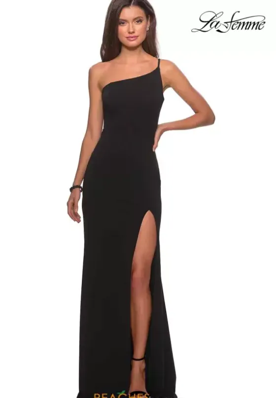 Long Homecoming Dresses|Fitted^La Femme 28176