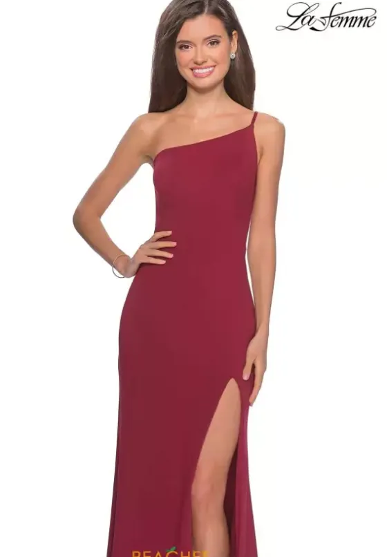Long Homecoming Dresses|Fitted^La Femme 28176