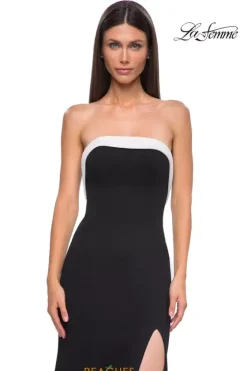 Wedding Guest|Military Ball^La Femme 32808 Black