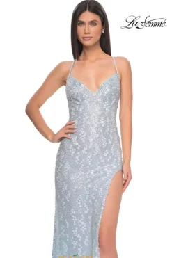 Fitted|Long Dresses^La Femme 31993