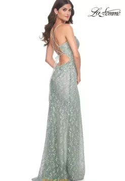 Fitted|Long Dresses^La Femme 31993