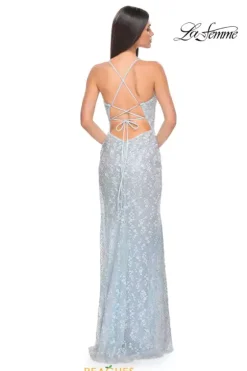 Fitted|Long Dresses^La Femme 31993