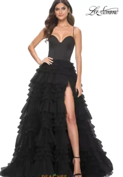 Ball Gowns|A Line^La Femme 32071