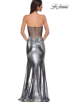Fitted|Long Dresses^La Femme 32806
