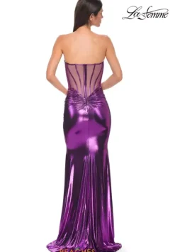 Fitted|Long Dresses^La Femme 32806