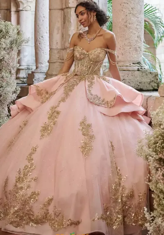 Plus Sized Quince Dresses^LizLuo Quinceanera 80050