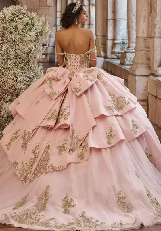 Plus Sized Quince Dresses^LizLuo Quinceanera 80050