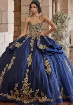 Plus Sized Quince Dresses^LizLuo Quinceanera 80050