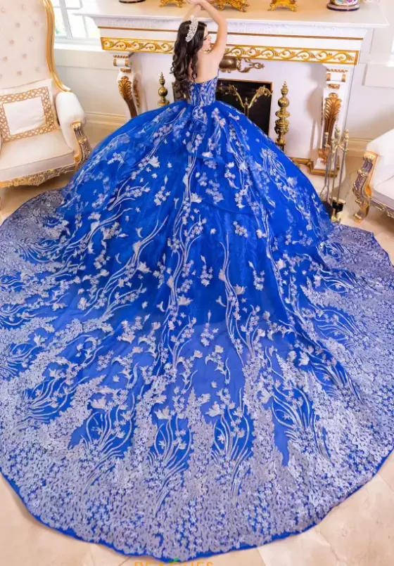 Quince Dresses With Sleeves|Sweet Sixteen^LizLuo Quinceanera 80029