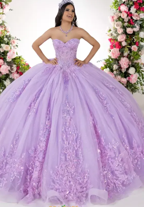 Plus Sized Quince Dresses^LizLuo Quinceanera 26135